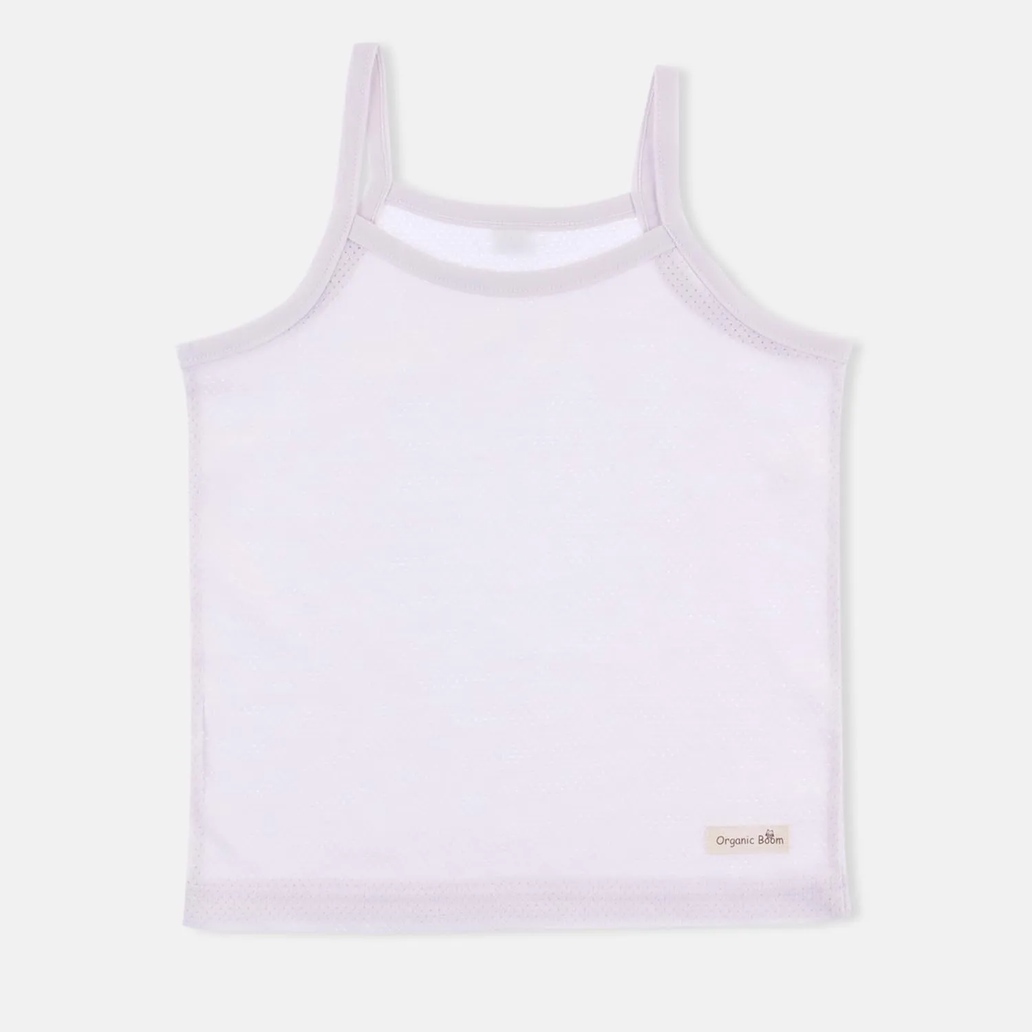 100% Certified Organic Cotton Breathable Tank Tops Lightweight Jacquard Super Soft Camisole Undershirts Toddler Boys Girls