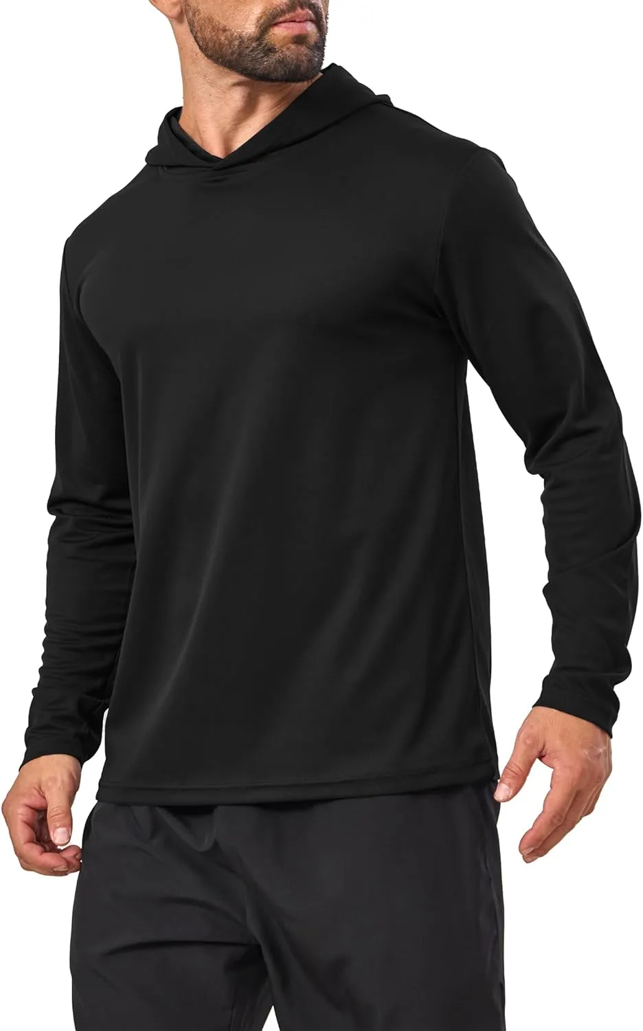 5 Pack Sun Protection Hoodie for Men UV Long Sleeve Shirts Quick Dry Lightweight Work Athletic Summer Pullover Sweatshirt