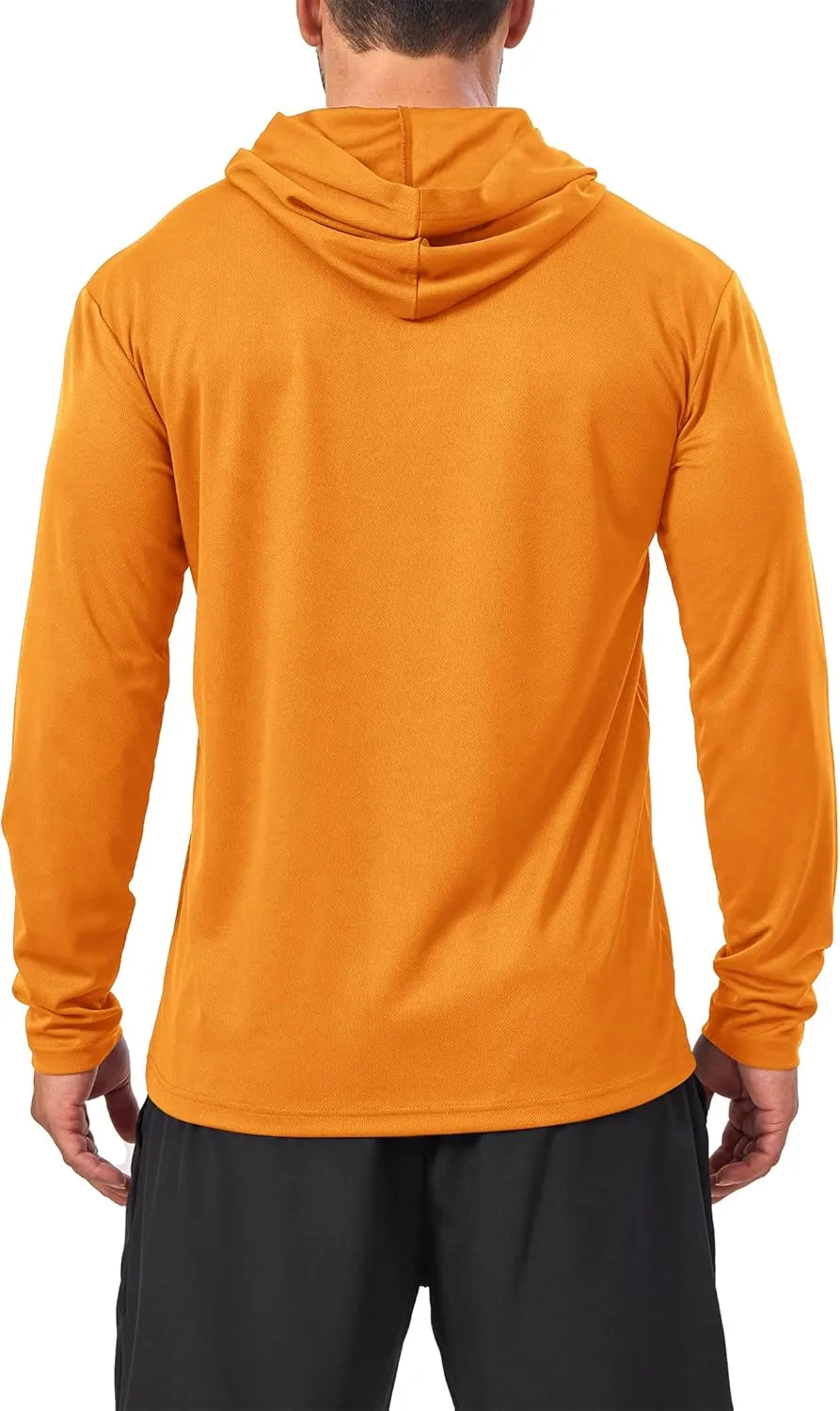 5 Pack Sun Protection Hoodie for Men UV Long Sleeve Shirts Quick Dry Lightweight Work Athletic Summer Pullover Sweatshirt