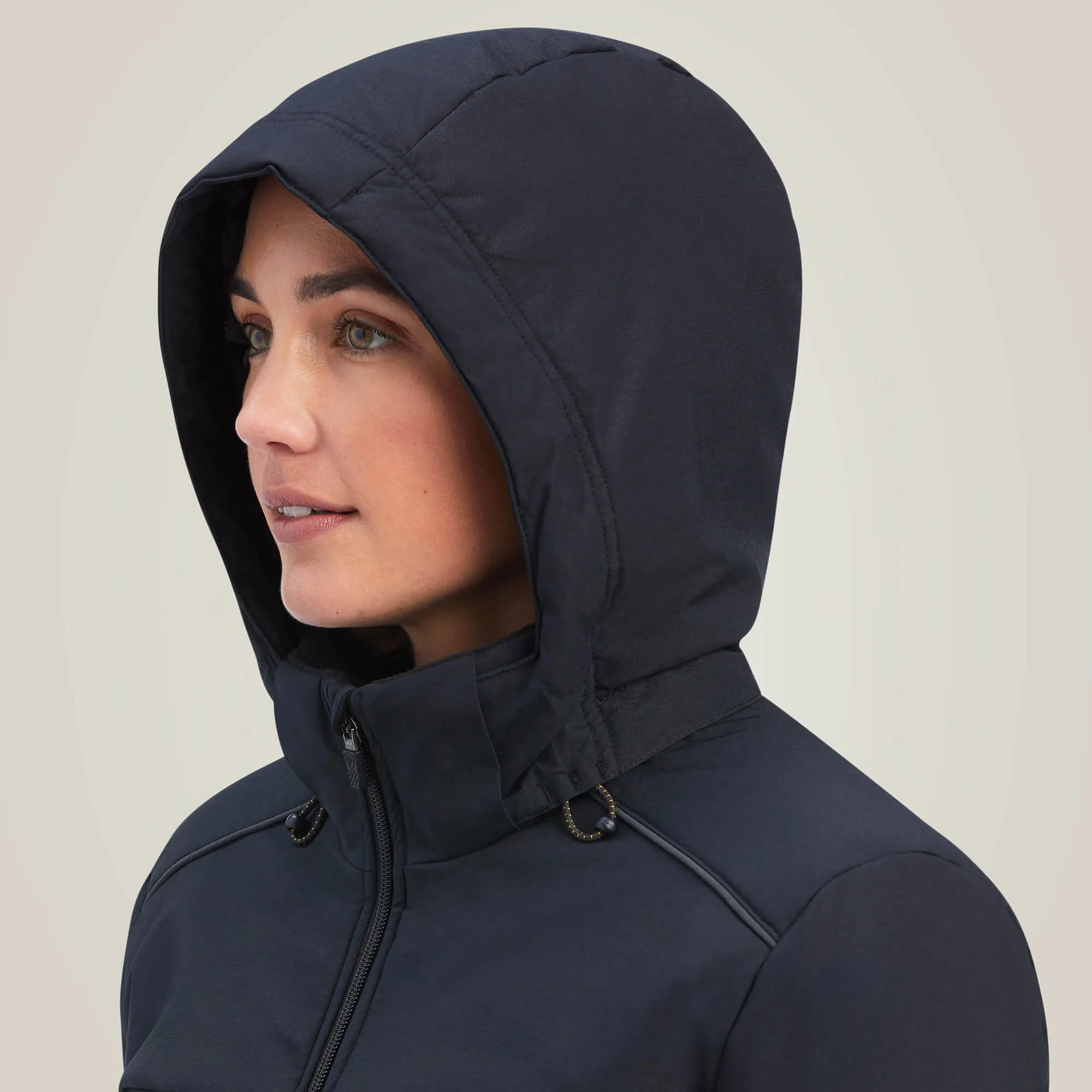 Ariat Women's Rebar Valkyrie Stretch Canvas Insulated Jacket Black