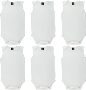 Baby Soft Natural Cotton White Undershirts Bodysuits