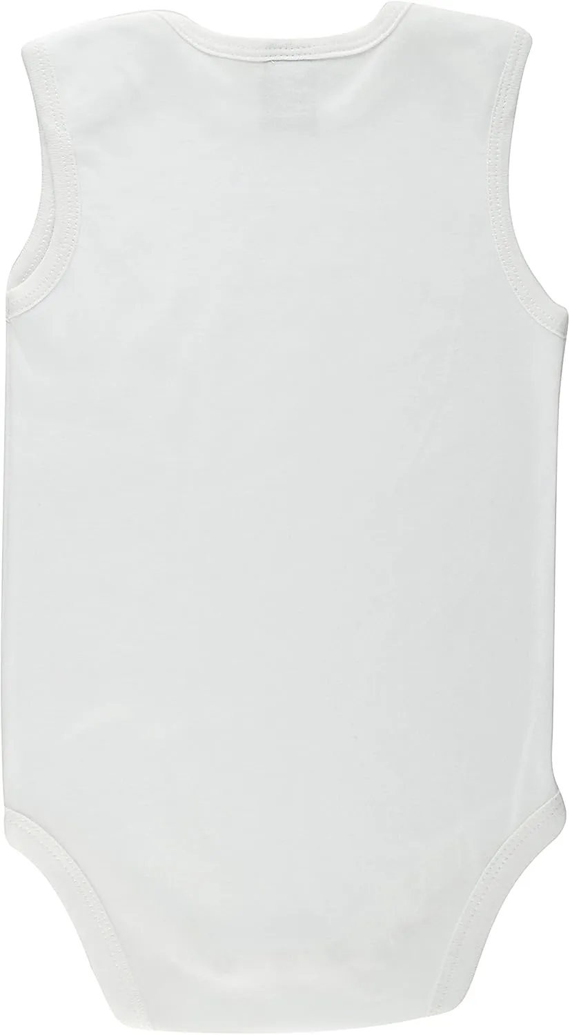 Baby Soft Natural Cotton White Undershirts Bodysuits