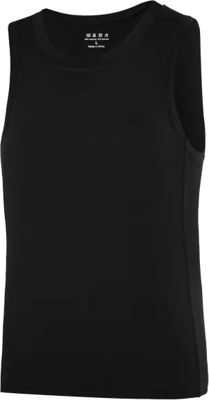 Boys Compression Tank Tops Athletic Quick Dry Sleeveless Undershirts, Soft Tagless Base Layer Shirt for Youth Kids