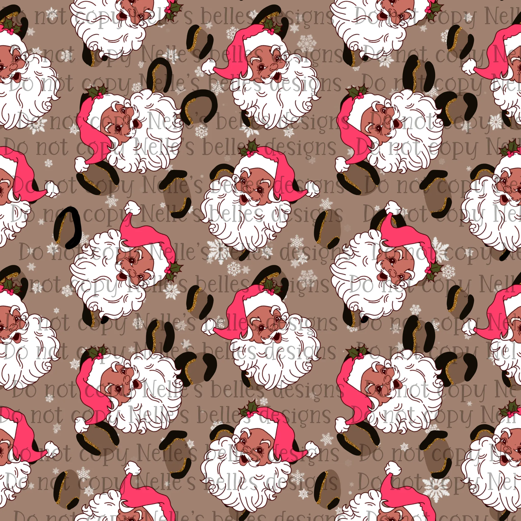Brown santa