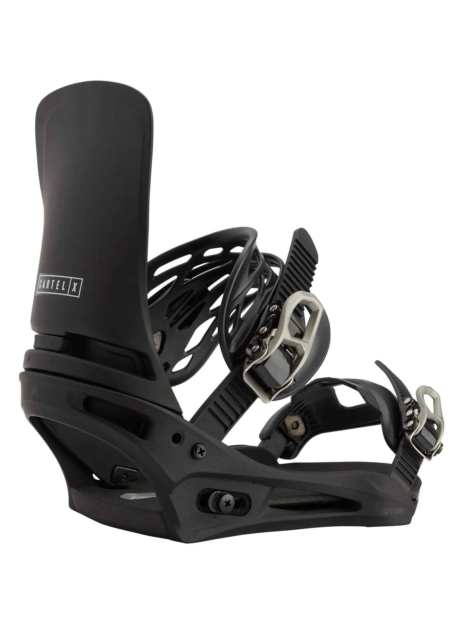 Burton Men's Cartel X Re:Flex Snowboard Bindings Black 22230100001