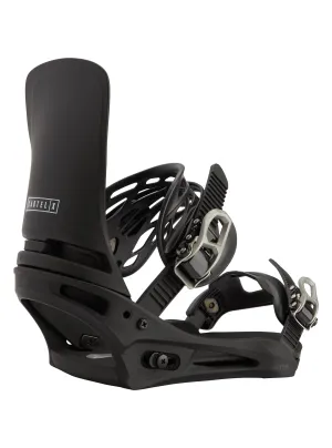 Burton Men's Cartel X Re:Flex Snowboard Bindings Black 22230100001
