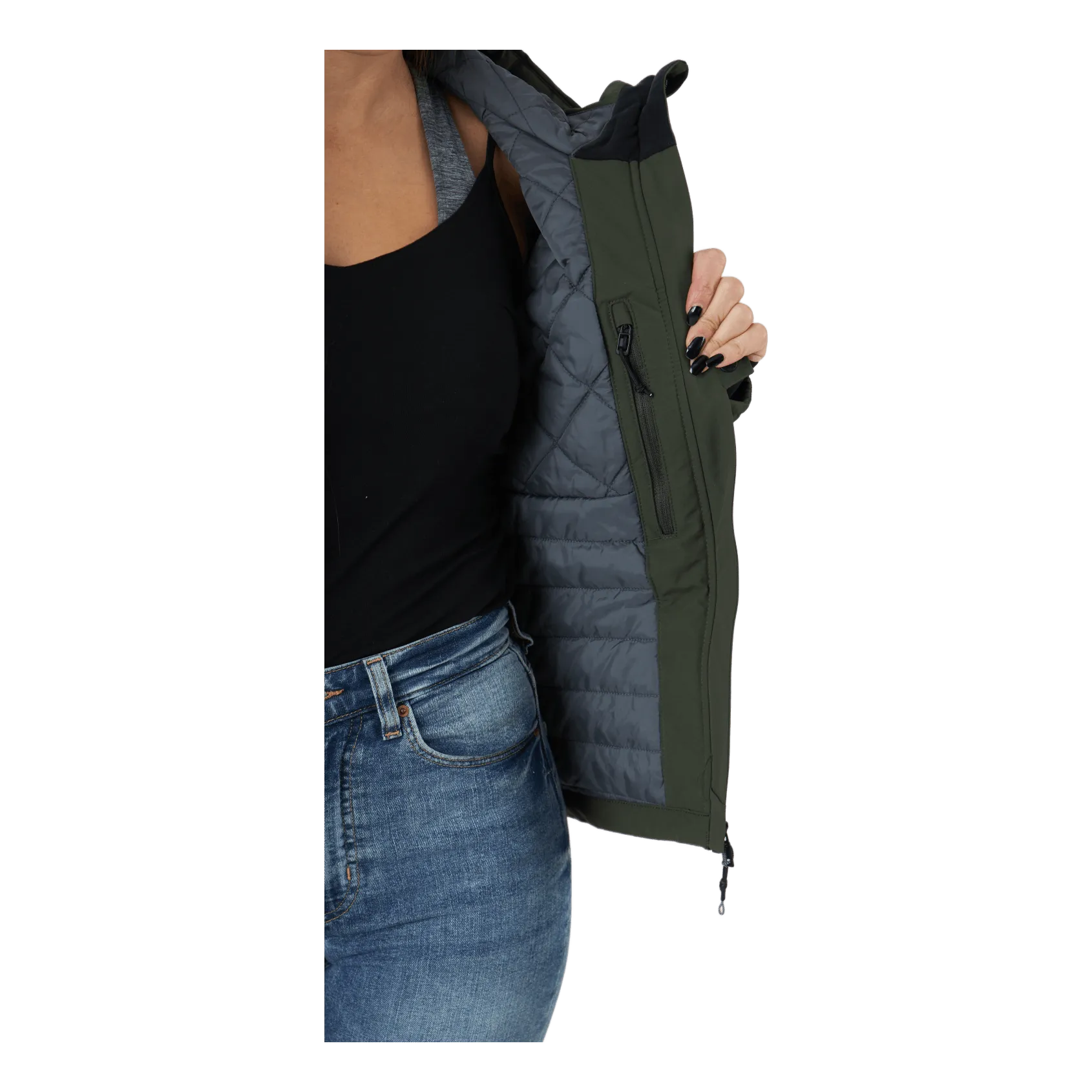 Celia Wns Jkt Deep Green