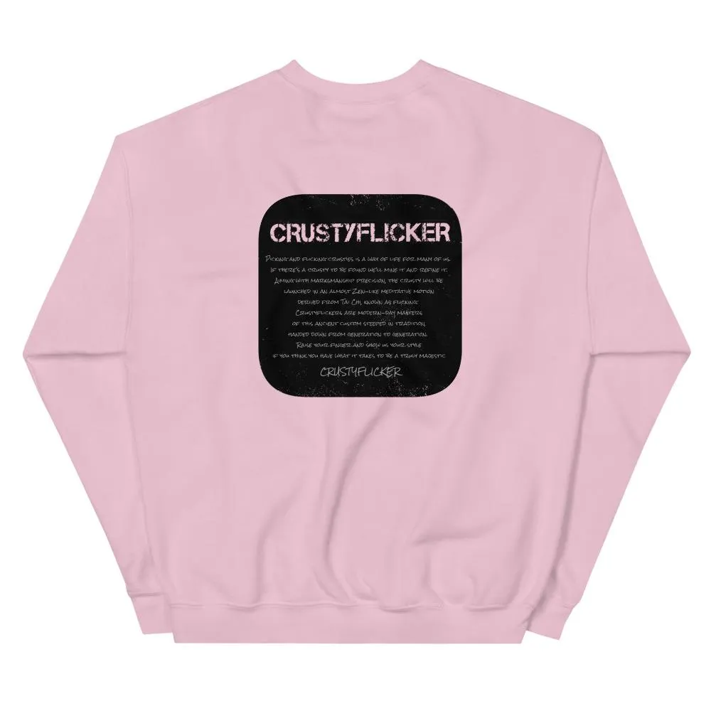 CRUSTYFLICKER Zen - Unisex Sweatshirt (sleeves)