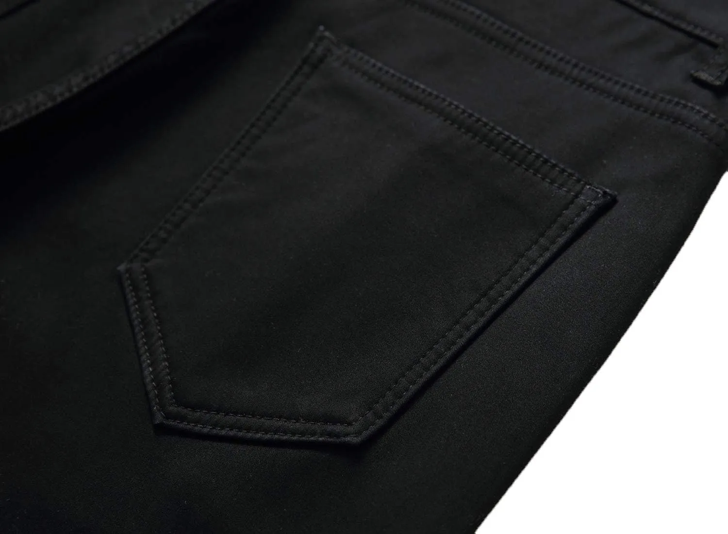 GUNLIRE Men's Thermal Fleece Lined Jeans Winter Slim Fit Thicken Stretch Warm Denim Pants