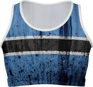Haiti Flag Crop Tops for Women Workout Cropped Tank Top Soft Camisole Yoga Shirts Athletic Undershirts