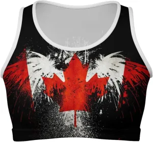 Haiti Flag Crop Tops for Women Workout Cropped Tank Top Soft Camisole Yoga Shirts Athletic Undershirts