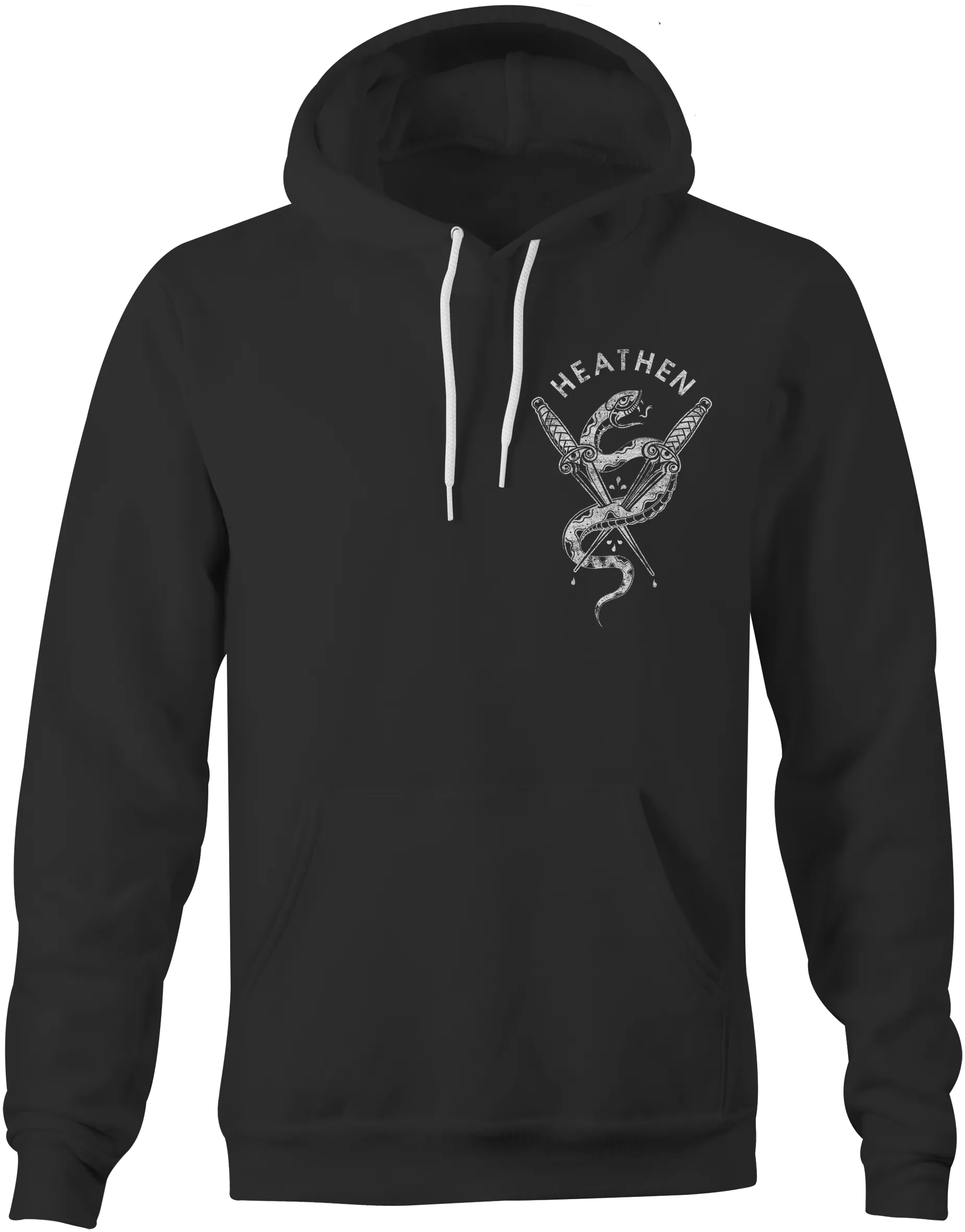 Heathen's Snake & Daggers Pullover Hoodie