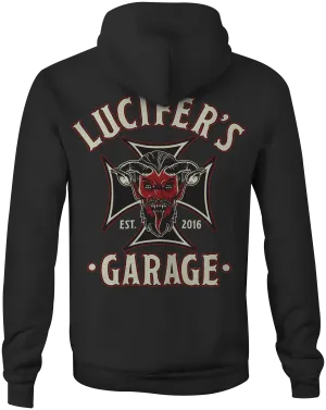 Lucifer's Garage Ironcross Hoody