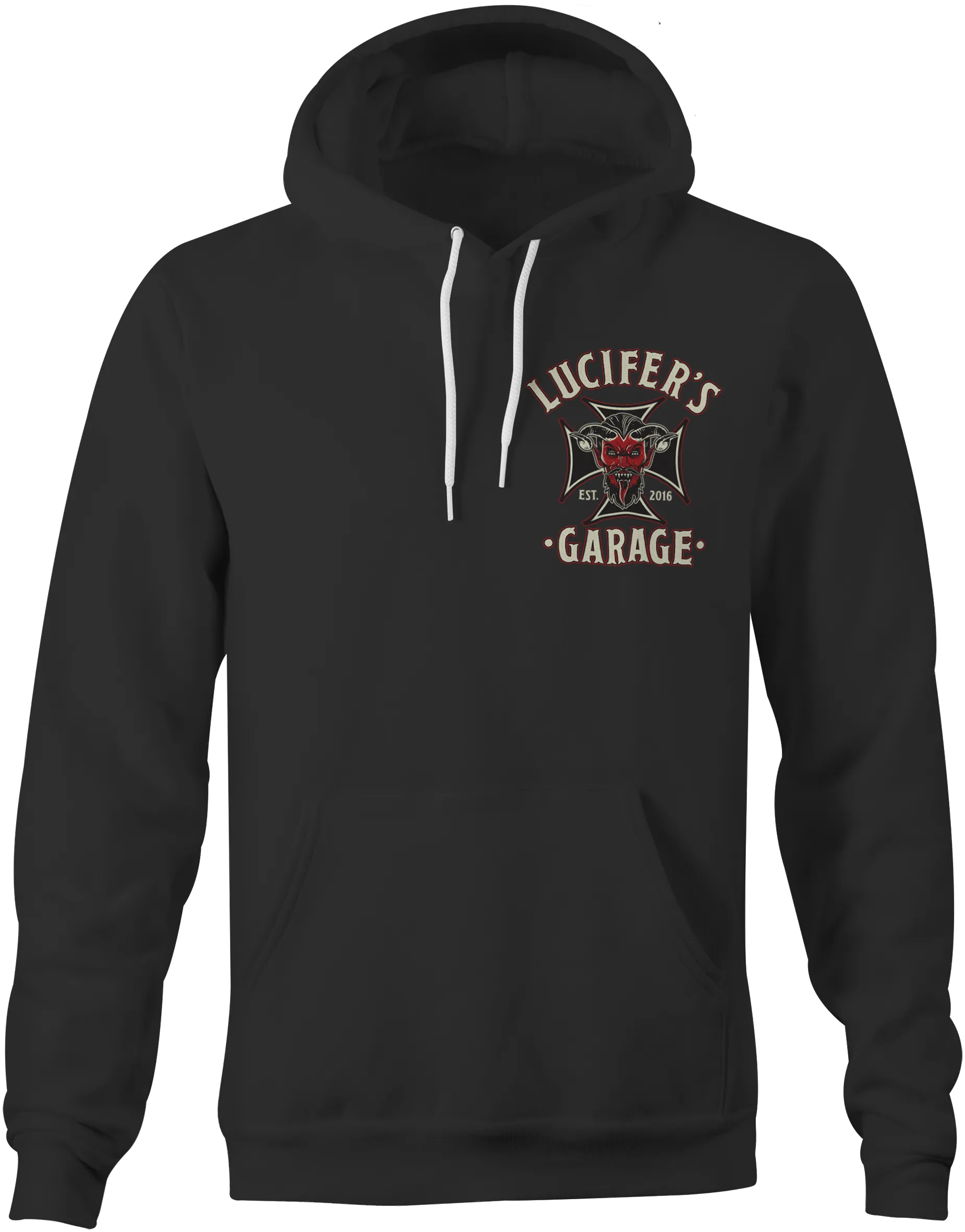 Lucifer's Garage Ironcross Hoody