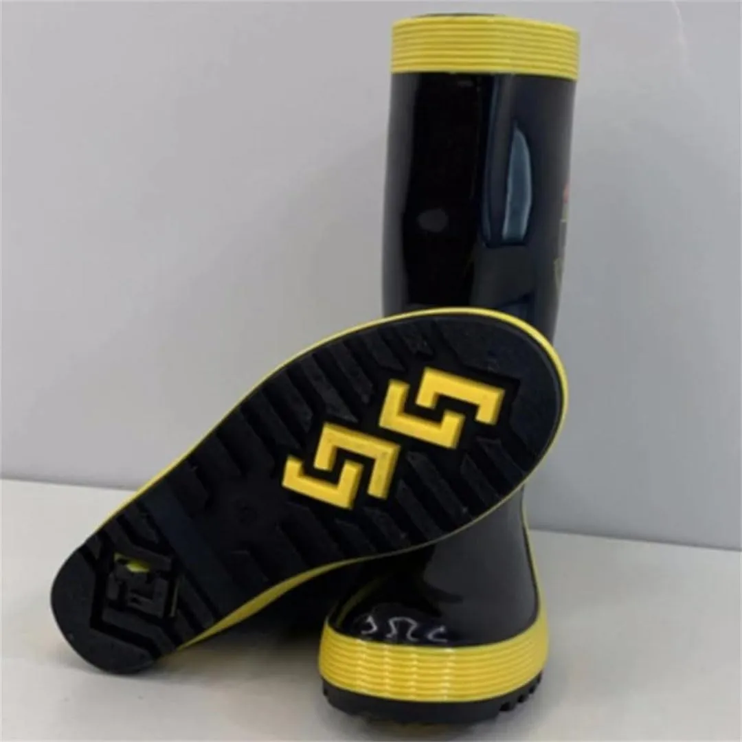 Man Shoes Wear-Resistant Waterproof And Non-Slip Rain Boots Gum Outdoor Low-Heel