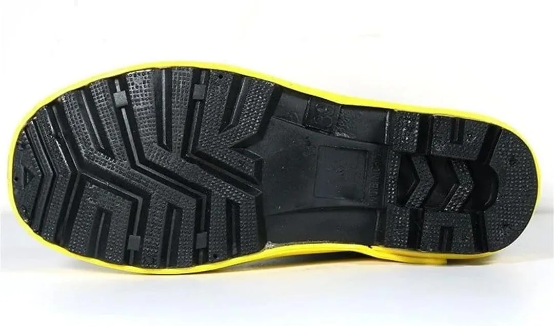 Man Shoes Wear-Resistant Waterproof And Non-Slip Rain Boots Gum Outdoor Low-Heel