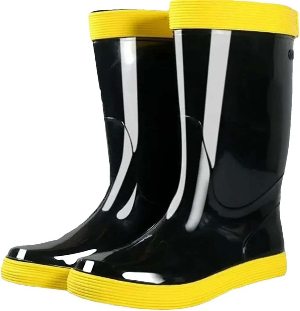 Man Shoes Wear-Resistant Waterproof And Non-Slip Rain Boots Gum Outdoor Low-Heel