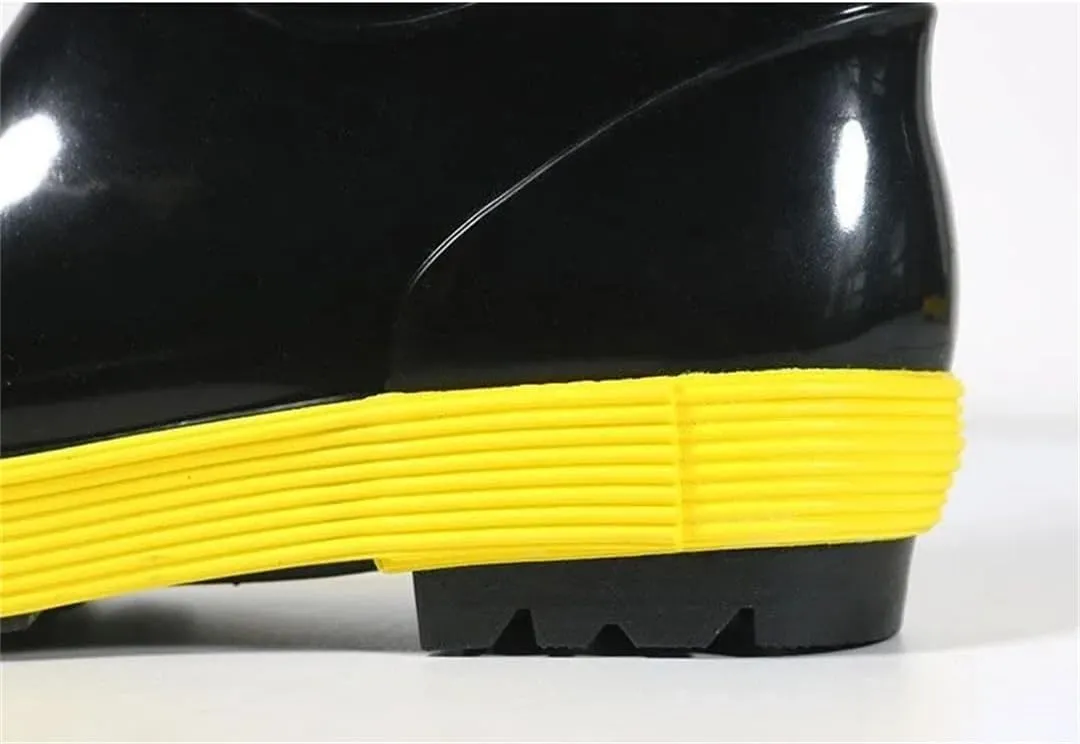 Man Shoes Wear-Resistant Waterproof And Non-Slip Rain Boots Gum Outdoor Low-Heel