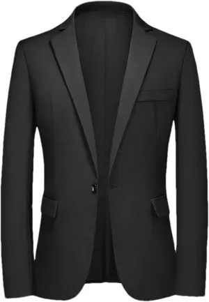 Men's Suit Jacket Business Casual Single Breasted Blazers