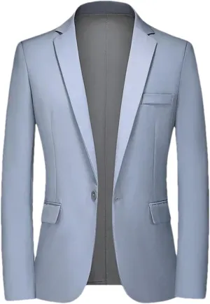 Men's Suit Jacket Business Casual Single Breasted Blazers