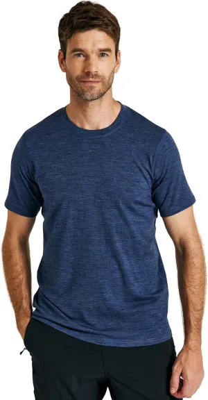 METARINO Mens Merino Wool T-Shirt Short Sleeve Athletic Tees Lightweight Base Layer Undershirt for Running,Workout