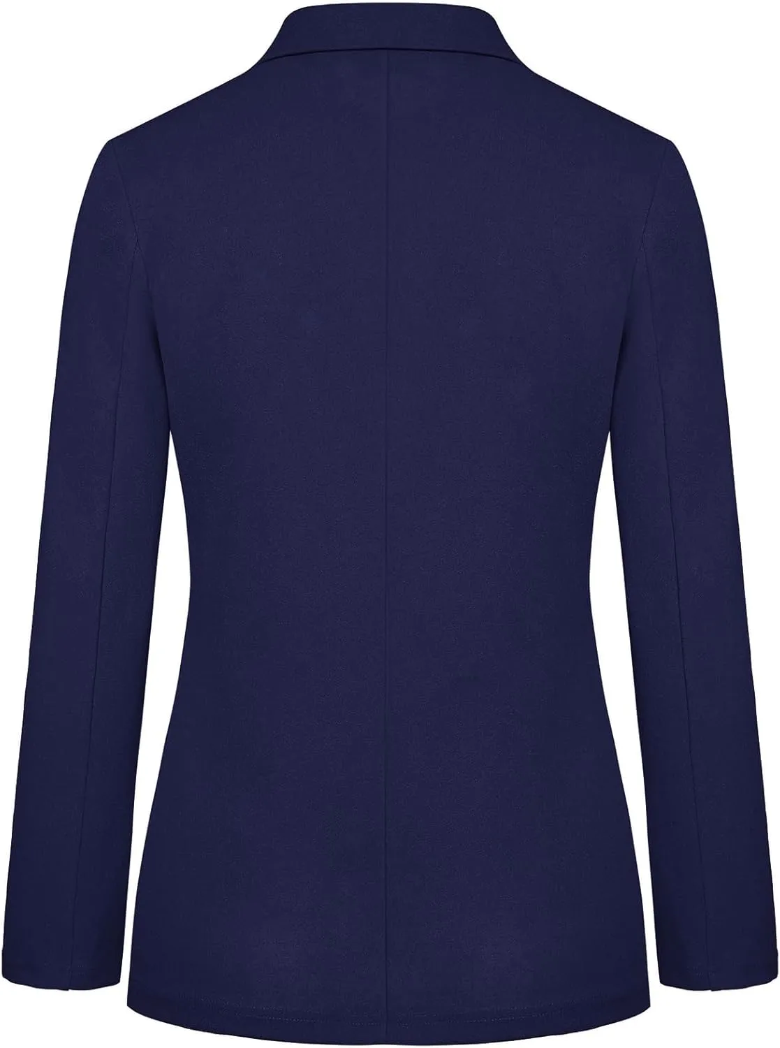 MINTLIMIT Women's Long Sleeve Blazer for Work Casual Lapel 2-Button Open Front Jacket Bussiness Blazers with Pockets