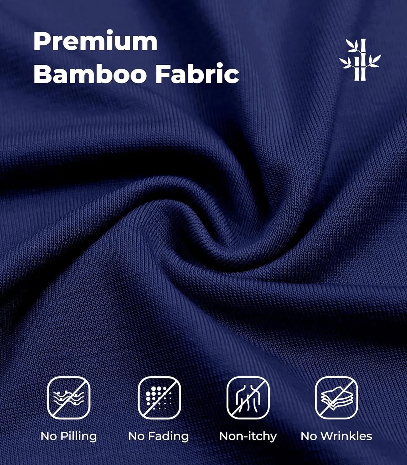 NACHILA Tank Top for Men-Viscose Made from Bamboo, Basic Undershirts 3 Pack Soft Tanks Sleeveless Shirts