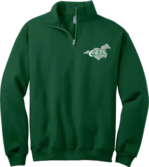 NJ Colts NuBlend 1/4-Zip Cadet Collar Sweatshirt