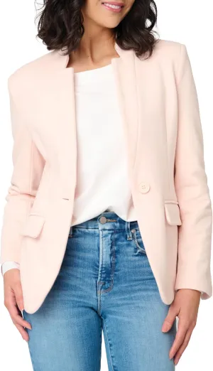 Notch Collar Blazer for Women - Dressy Casual Office Open Front Long Sleeve - Fashion Lined Knit Suit Jacket - (Sizes Vary)