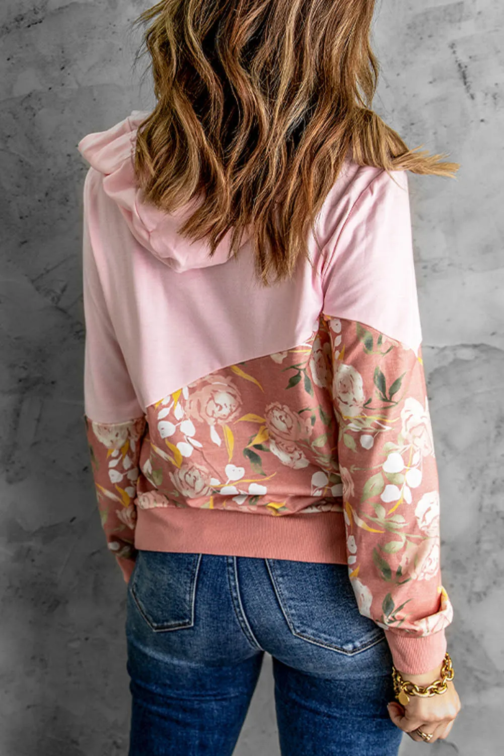 Petals N Pink Vintage Hoodie