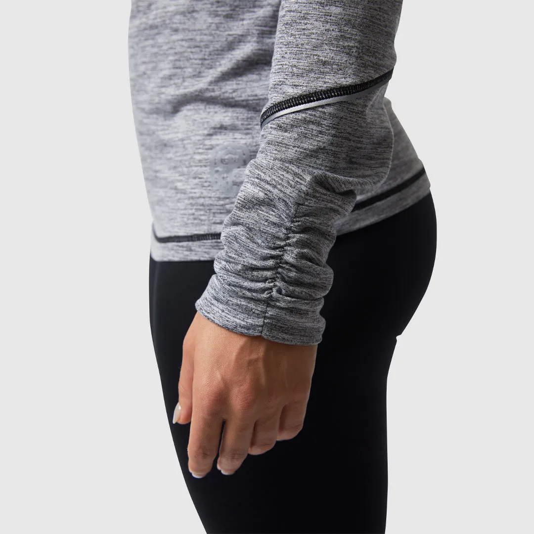 Quick Run Athleisure Hoodie (Heather Grey)