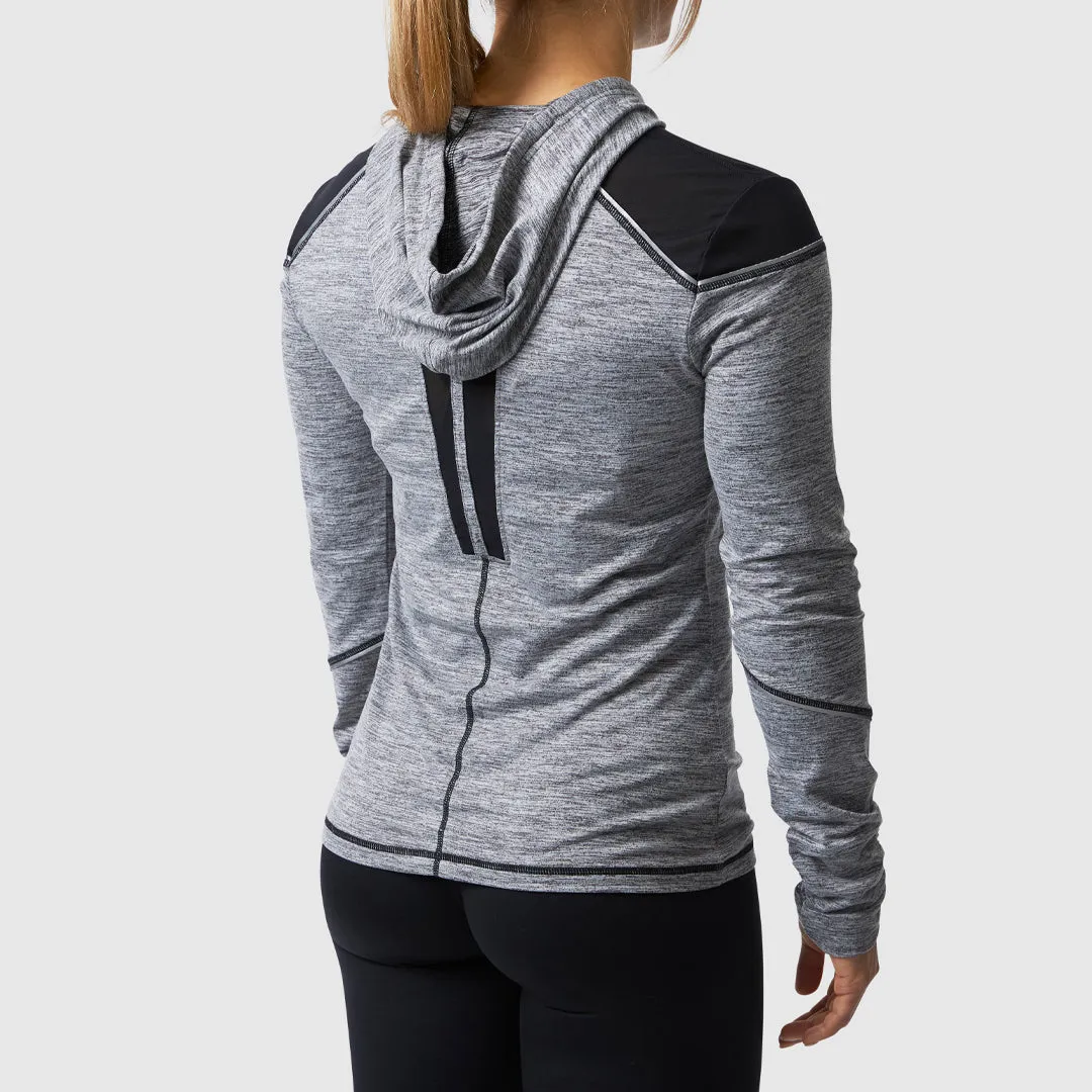 Quick Run Athleisure Hoodie (Heather Grey)