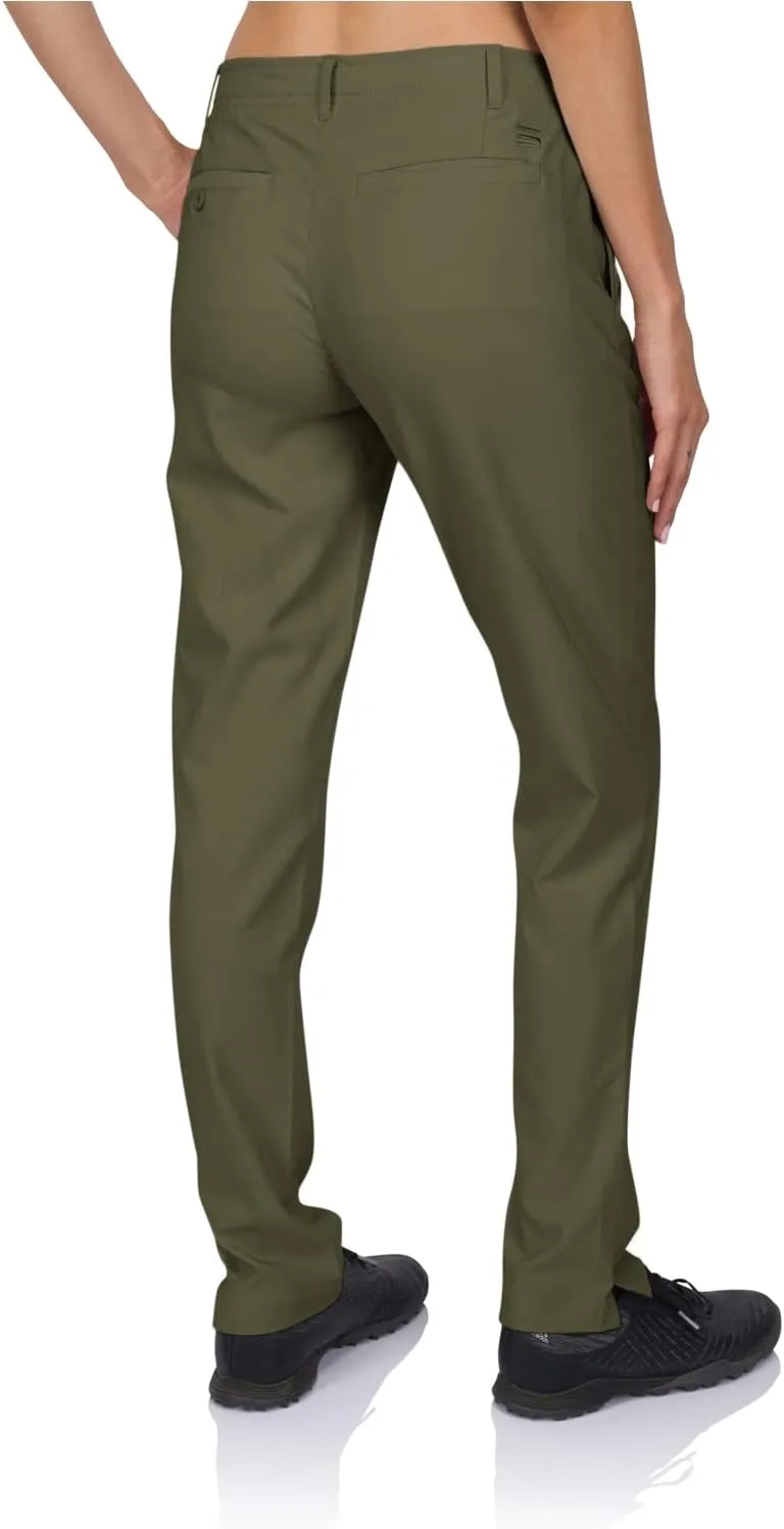 Three Sixty Six Womens Quick Dry Golf Pants - Front Coin Pocket, 4-Way Stretc, Anti-Odor & Moisture Wicking Fabric