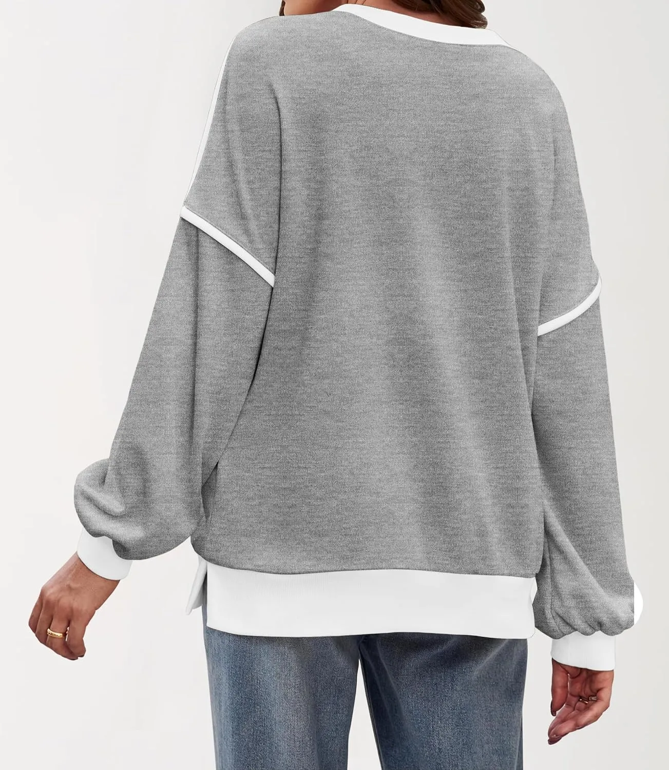 Zeagoo Women Loose Sweatshirts Pullover Tops Long Sleeve Shirt Casual Fall Outfits Y2K Clothes 2024